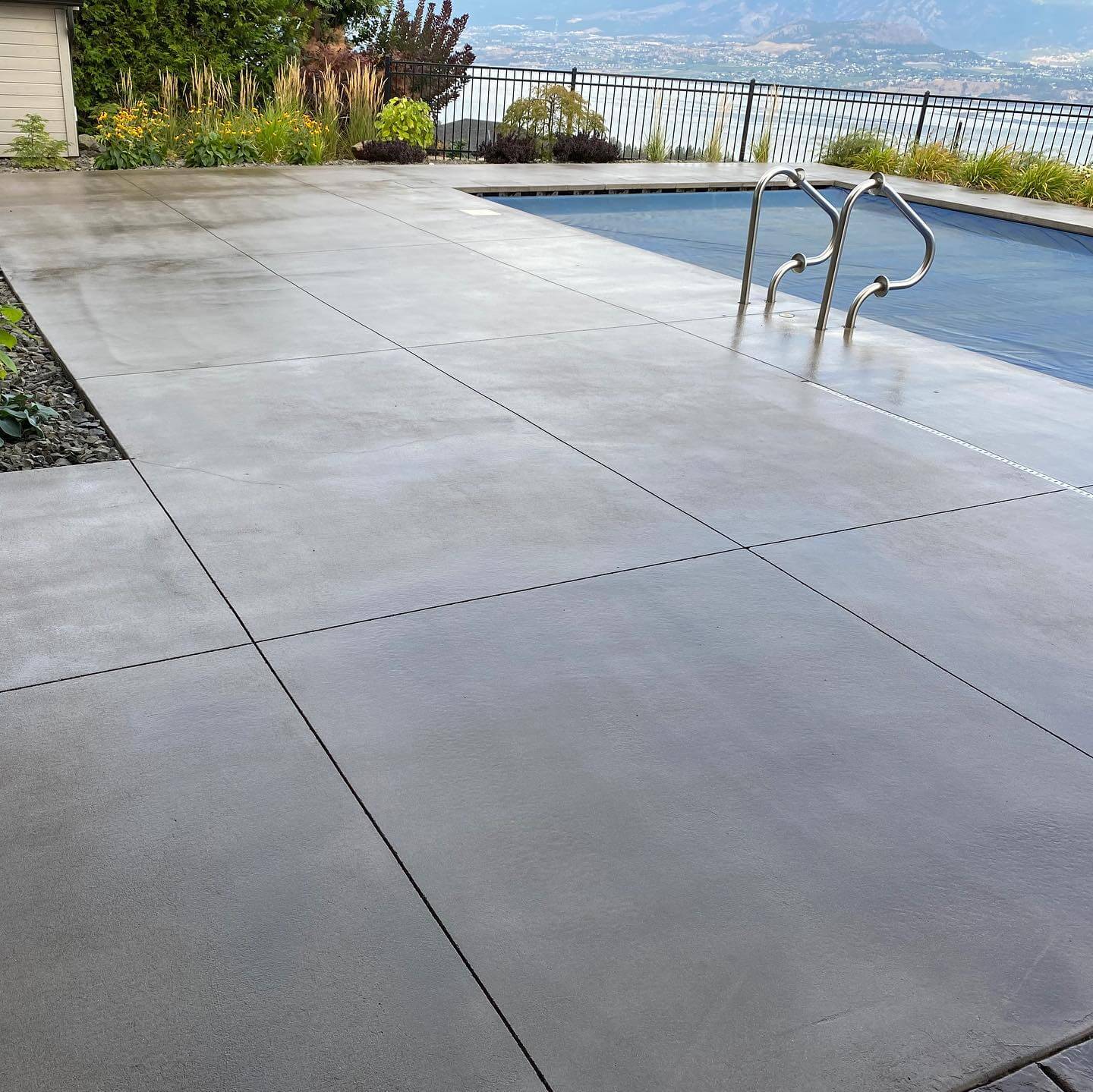 Refresh faded concrete and protect the surface.