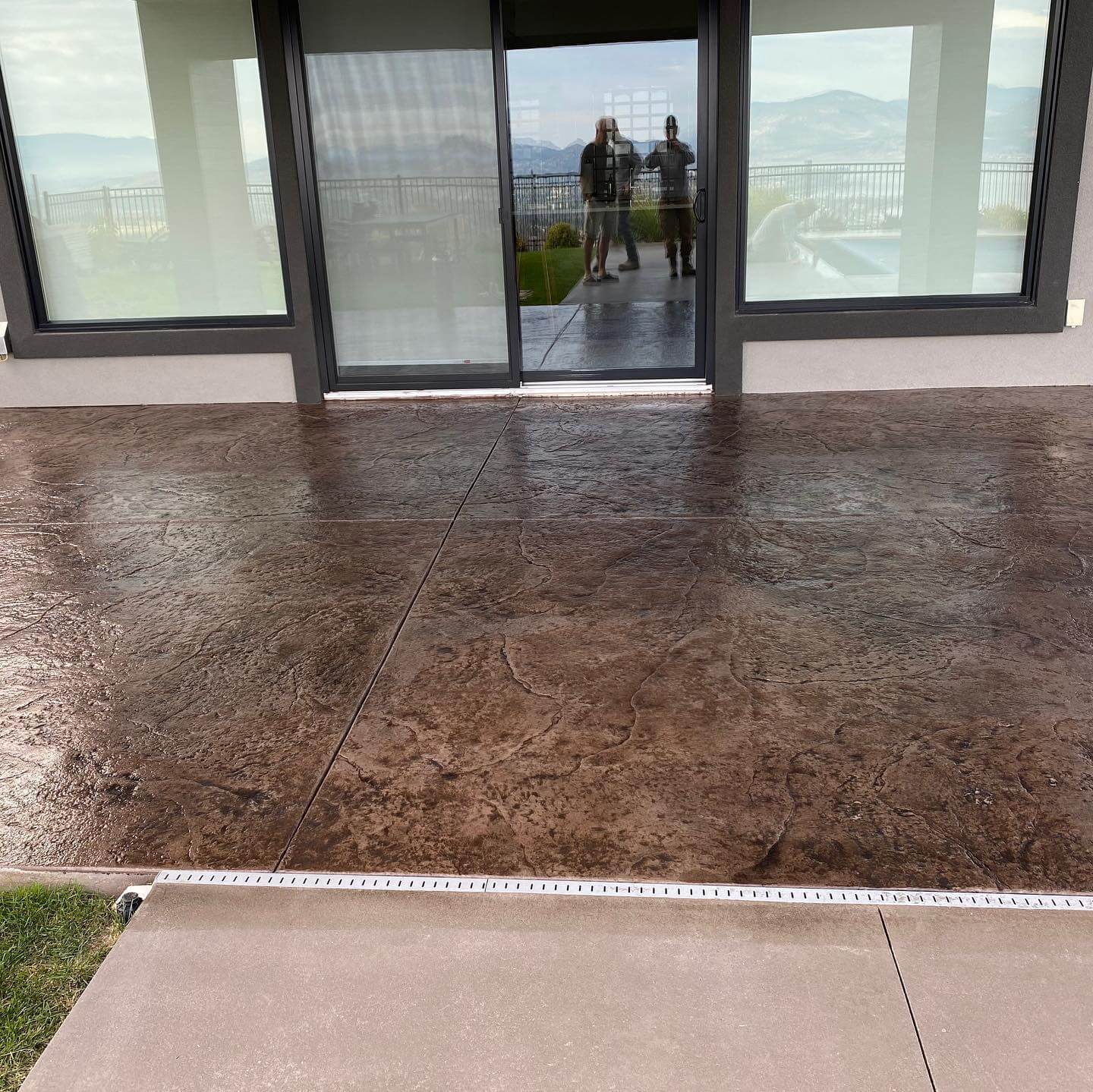 Refresh faded concrete and protect the surface.